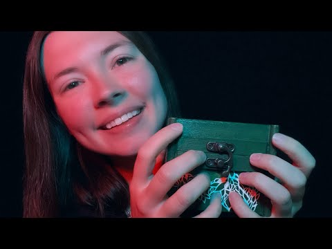 ASMR Tapping and Scratching With Rambling Whispers For Relaxation