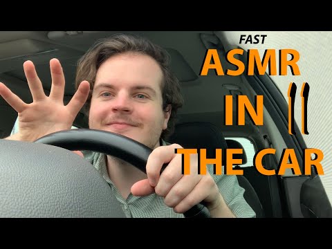 Fast & Aggressive ASMR in the Car 11 (lofi) Invisible triggers,Gripping, Scratching & Visual Trigger