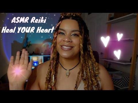 ❤️ Powerful Emotional Healing ❤️ ASMR Reiki for the Heart Chakra! (with hand movements)
