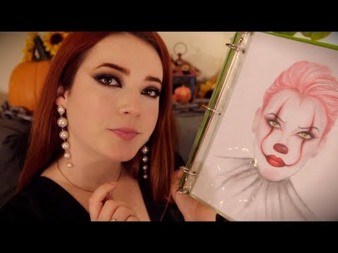 ASMR Halloween Makeup Artist (Valley Girl Accent)