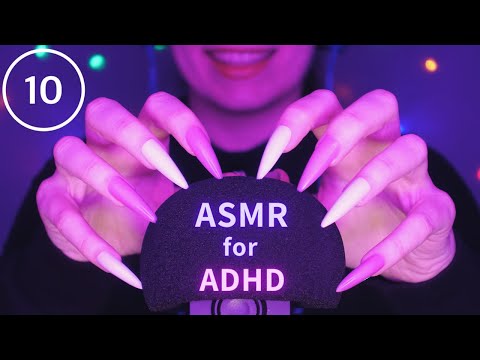 ASMR Scratching & Tapping That Changes Every 10 Seconds | ASMR for ADHD - No Talking
