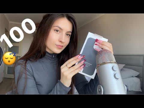 Asmr 100 Triggers in 10 Minutes 💤 No Talking