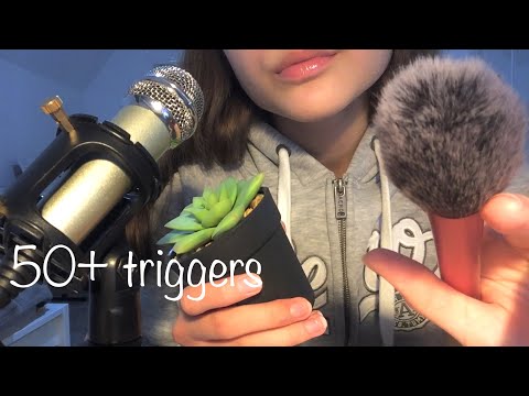 ASMR 50+ triggers in 30 minutes