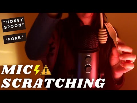 ASMR -BRAIN MELTING MIC SCRATCHING for your tingles and sleep | No cover
