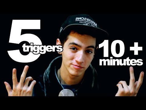 ASMR 5 TRIGGERS IN 10+ MINUTES
