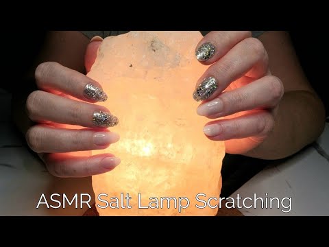 ASMR Fast Salt Lamp Scratching-No Talking