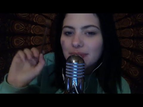 ASMR Repeating Words, Word Tracing and Mouth Sounds!