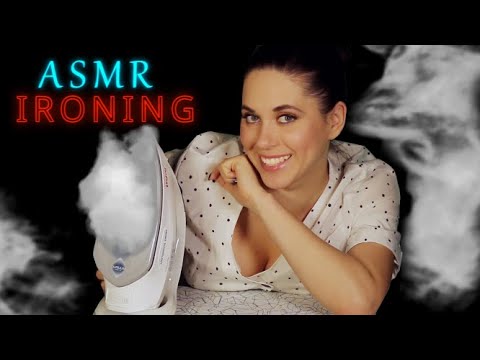 ASMR ironing sounds 💤 Fabric sounds ⭐