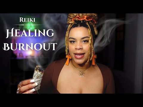 ⚡Energy Upgrade⚡  ASMR Reiki: Healing Burnout and Fatigue. Negative Energy Removal & Cord Cutting.