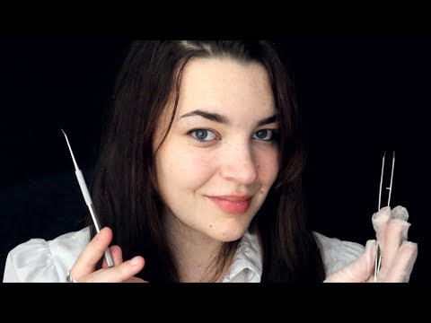ASMR Dr Feelgoods Dentist | Scraping, Tapping, Latex Gloves [Binaural]
