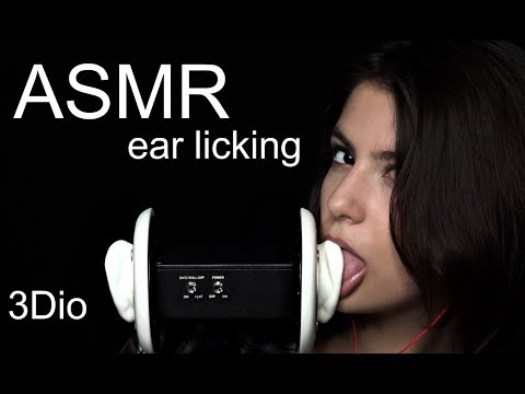 АСМР Ликинг♥ ASMR Ear Licking  ♥ 3Дио ♥ 3Dio