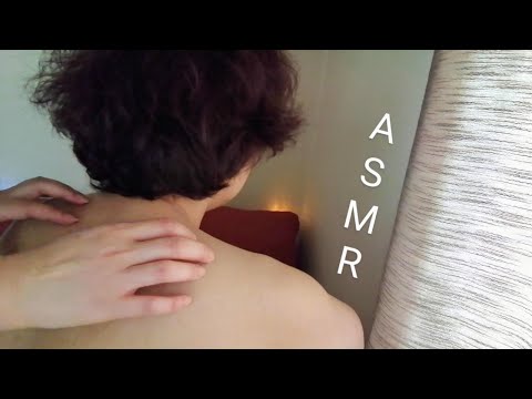 ASMR  Scalp Massage, Back Scratching, Back Massage (No Talking)