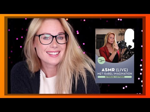 [ASMR] OMG NOG MAAR 2 WEKEN TOT HET ASMR LIVE EVENT!!!!!