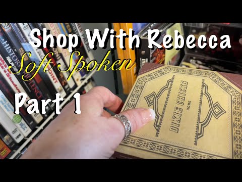ASMR Shop with Rebecca (Soft Spoken) Part 1/Portland Consignment shop!