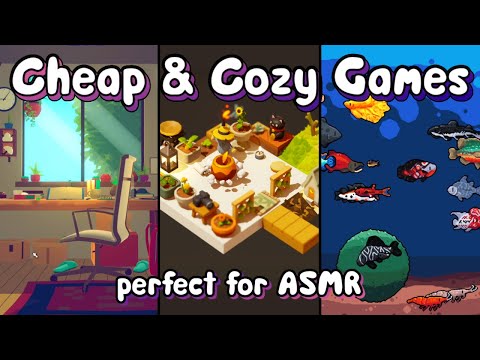 ASMR ✨ Cheap & Cozy Games I Bought in The Last Steam Sale! ✨