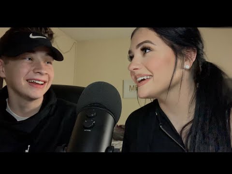 ASMR| SIBLING Q&A WITH MY BROTHER
