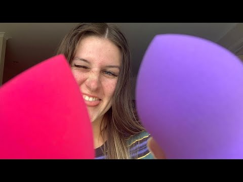 ASMR - Blending in Your Face (personal attention, unboxing)
