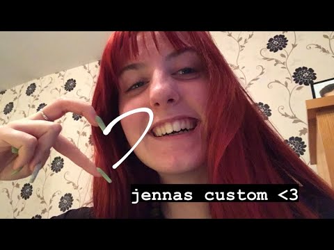 jennas custom video❤️mouth sounds, hand movements, build up tapping etc🌿