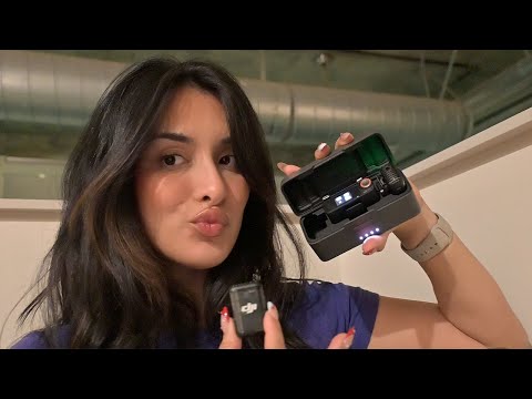 [asmr] testing out my new mics (tapping, whispers, rambles)