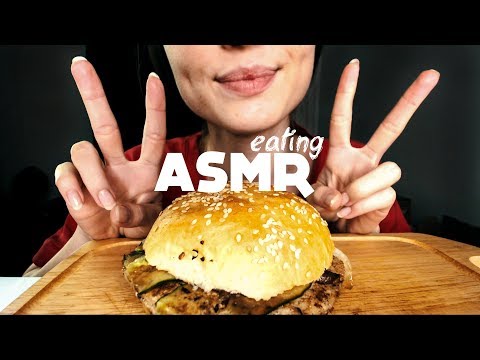АСМР Быстрый Итинг Бургер / ASMR Fast Eating Burger