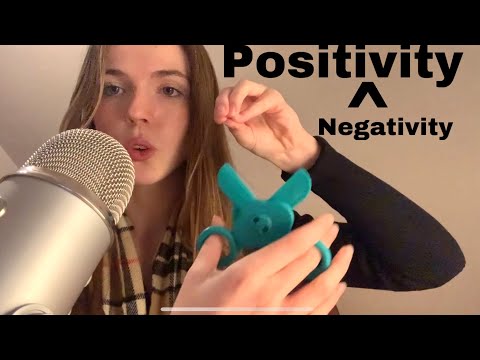 ASMR - plucking away negative energy after a long day😊