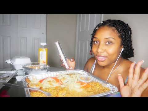 [ASMR] Liberian Food Mukbang| Story Time About My Car Accident ❗️❗️❗️
