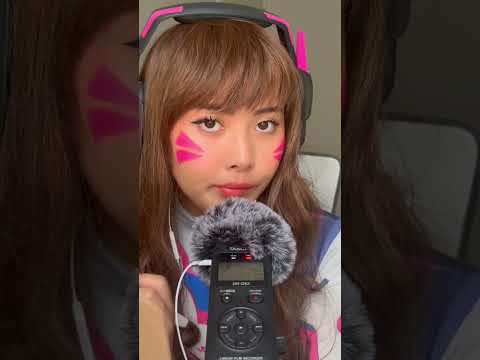 D.Va interviews YOU for a spot in the team! #asmr #tingles #shorts