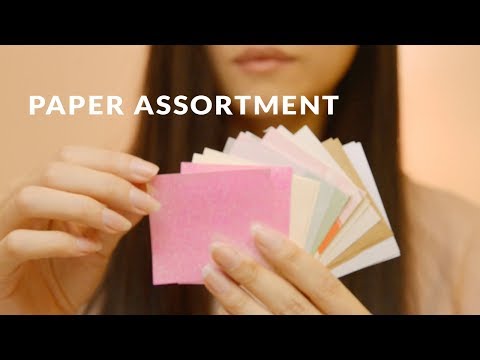 ASMR 7 Different Paper Sounds | Tracing, Scratching, Rubbing (No Talking)