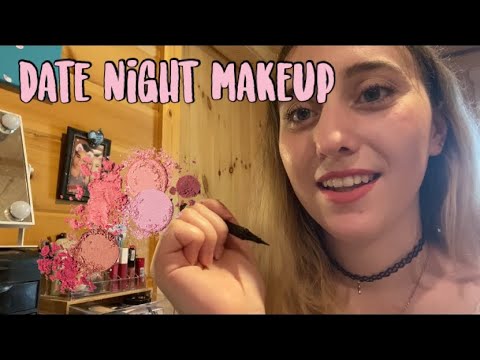 ASMR doing your makeup for your date tonight