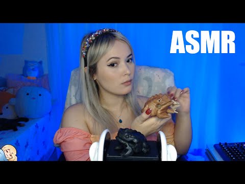 ASMR - Welcome to the Jungle - Frog Sounds & Gentle Rain