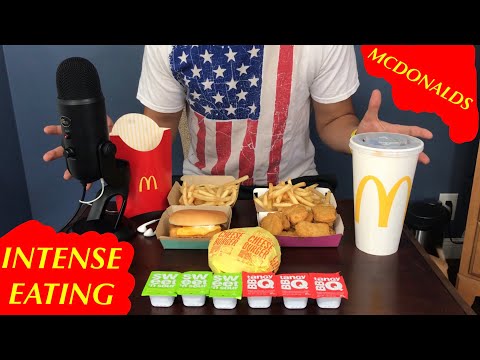 ASMR McDonalds FEAST! (Eating & Mouth Sounds!)