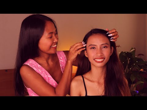 Serene, soft, and delightful Hair Play with MJ😍| Head Scratching & Special Attention❤