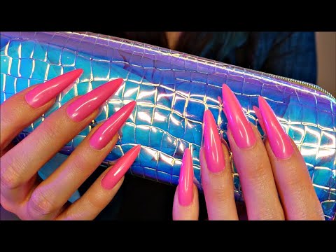 ASMR Scratching & Tapping DEEP in your Ears | Long Nails | No Talking