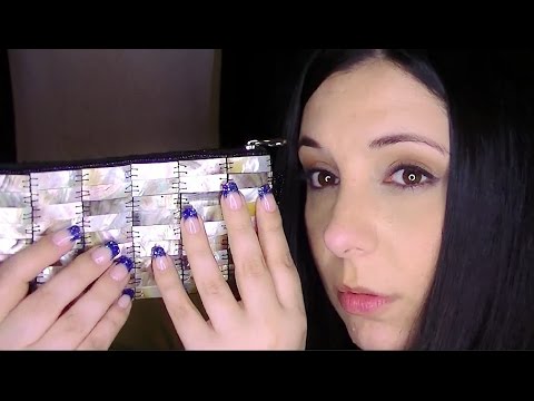 ASMR Binaural Tingle Blitz: Seashell Clutch With Tapping, Zipper Sounds, and Scratching