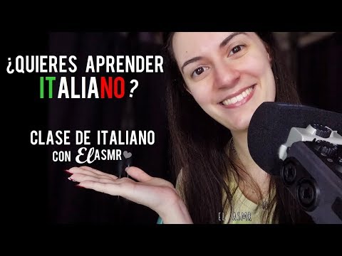 ♡ASMR español♡ Relajante CLASE DE ITALIANO #6 ♥ (Refranes y dichos Italianos)