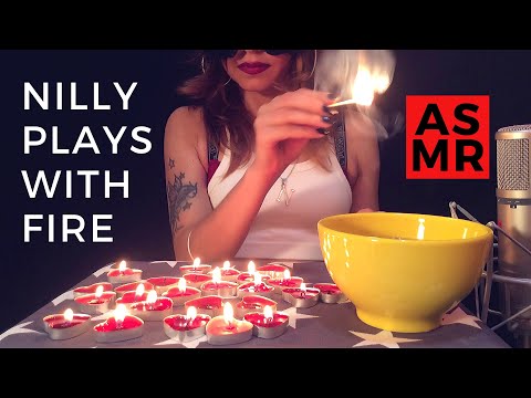 ASMR | Matches, Candles & Water (Intense Sounds)