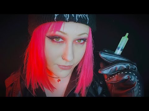 Girl from the Black Market gives you lip injections 💉 | ASMR