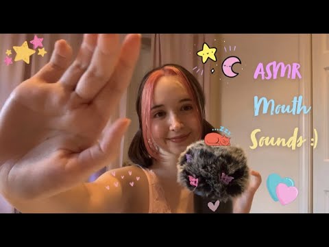 ASMR✨ - Intense Layered Mouth Sounds 🌷💛 (kisses, trigger words, candy)