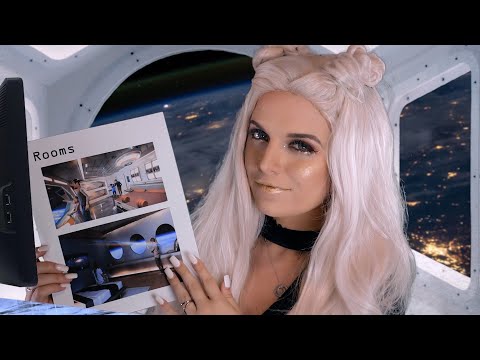 SPACE Luxury Hotel Check-in | ASMR Roleplay
