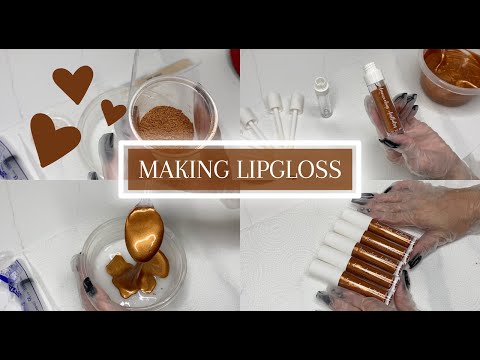 [ASMR] Making Lip Gloss | Satisfying
