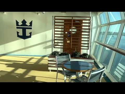 ASMR Royal Caribbean Cruise Ship Sounds and visual Entering Halifax Nova Scotia Canada