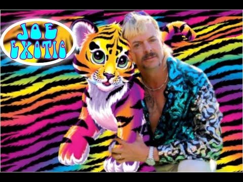 ASMR Lisa Frank Coloring🐯| Chat about The Tiger King 👑 Collab with After All is Read and Done 🐅