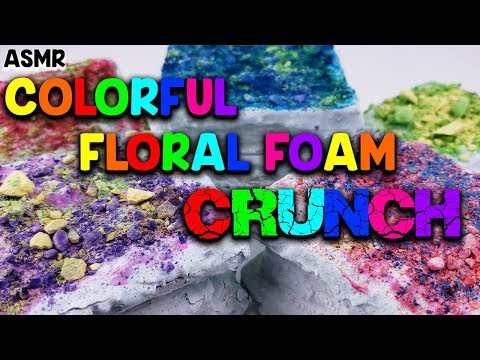 ASMR Colored Paste Floral Foam - Satisfying Floral Foam ASMR