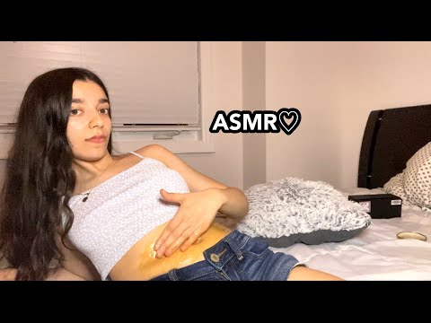 ASMR | PLAYING WITH BELLY BUTTON, ADDING HONEY, NIGHTTIME RELAXATION *BEST TINGLES EVERRRR* 💛🍯