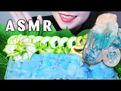 ASMR NUỐC CHÂN - Fresh water mini jellyfish tentacles, EATING SOUNDS | LINH-ASMR