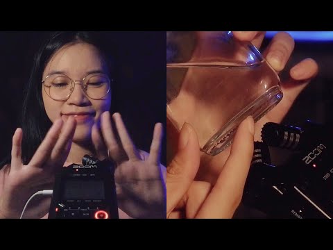 ASMR Random Triggers No Talking (Hand sounds, Scratching, Water, Tapping, etc.)