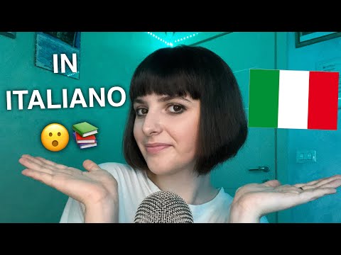ASMR IN ITALIANO 🇮🇹 Reading Fun Facts about Italy (in Italian)
