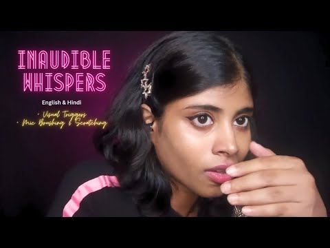 ASMR Inaudible Whispers To Make You Sleep Quickly ✨ Personal Attention | Face Touching | Indian ASMR