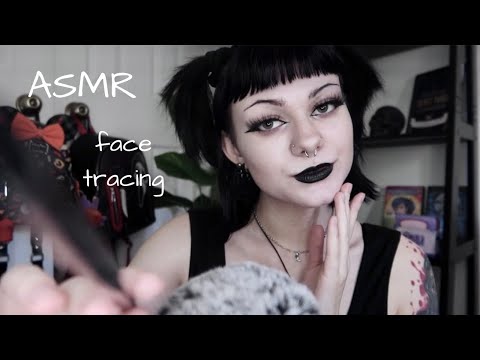 ASMR | Gently Tracing My Face & Yours 💞 visual triggers