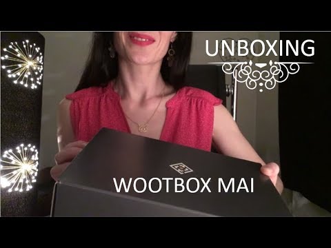 { ASMR FR } Unboxing Wootbox du mois de Mai